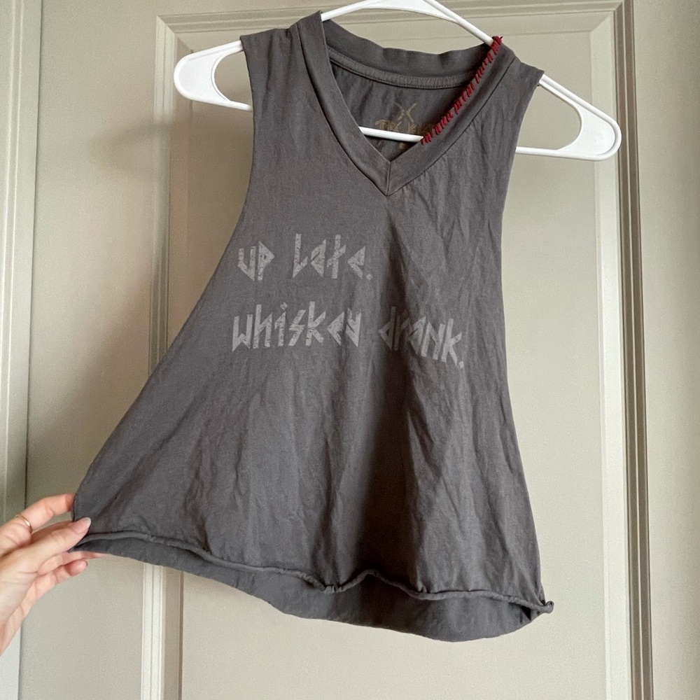 Tribe Kelley custom up late whiskey drank Tank top